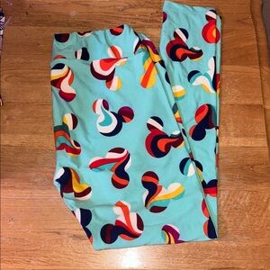 LuLaRoe, tall and curvy Disney leggings Mickey Mouse